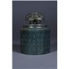 Image 4 : 18th C. Chinese Spinach Green Jade Phoenix Seal