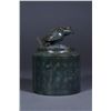 Image 5 : 18th C. Chinese Spinach Green Jade Phoenix Seal