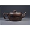 Image 2 : Chinese Ridged Yixing Tea Pot Marked