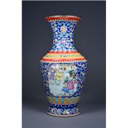 Chinese Famille Rose Vase Qianlong