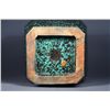 Image 7 : Chinese Gilt Bronze Square Hu-Shaped Vase Qianlong
