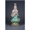 Image 2 : Chinese Polychrome Blanc de Chine Guanyin Guangxu