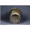 Image 5 : Chinese Early Qing Dynasty Bronze Vase Foliate Rim