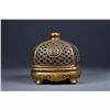 Chinese Bronze Censer w/ Lid Qianlong