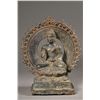 Chinese Bronze Seated Buddha