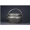 Chinese Qing Dynasty Silver Cricket Pot
