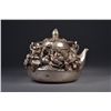 Rare Chinese Silver Teapot 8 Immortals Xuantong