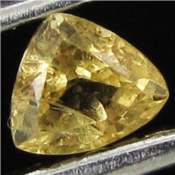 .1ct Yellow Sapphire  Trillion (GMR-1104A)