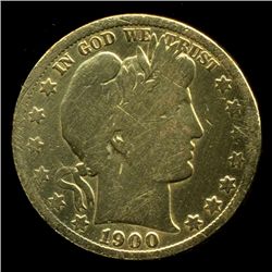 GOLD PLATED BARBER HALF DOLLAR (COI-3824)