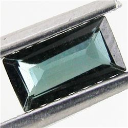 0.28ct Blue Green Tourmaline Baugette (GEM-40810)