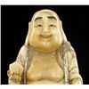 Image 4 : Chinese Handcarved Bone Standing Buddha on Base (CLB-702)