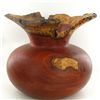 Image 1 : Afzelia Burl Handcarved Vase (DEC-450)