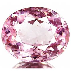 3.86ct Paraiba Soft Pink Elbaite Tourmaline Oval (GEM-29921)