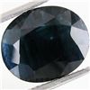 Image 1 : 7.05ct Deep Blue Green Sapphire Oval (GEM-40892)