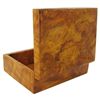 Image 3 : Handcrafted Afzelia Burl Box (DEC-516)