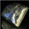 Image 1 : 24.01ct RARE Translucent Labradorite Cabochon  (GEM-39238)