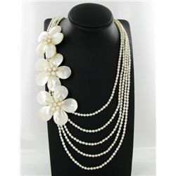 1050ct MOP & Pearl Necklace (JEW-2503)