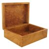 Image 2 : Handcrafted Afzelia Burl Box (DEC-519)