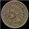 Image 1 : 1872 Indian Cent Better Circulated RARE (COI-7475)