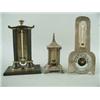 Image 1 : Three mounted thermometers, 1 in a hammere...