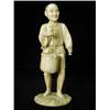 Image 1 : A 19th century Japanese ivory figure of a ...