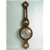 Image 1 : A Victorian rosewood wheel barometer with ...