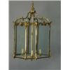 Image 1 : An early 19th century brass octagonal hall...