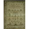 Image 1 : An 18th century needlework sampler by 'Mar...