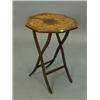 Image 1 : A late Victorian stained beech coaching ta...
