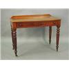 Image 1 : A mid 19th century mahogany 2 drawer side ...