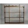 Image 1 : A George IV mahogany 3-tier open wall shel...
