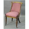 Image 1 : A good Regency rosewood single library cha...