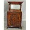 Image 1 : A Regency mahogany mirror back chiffonier,...