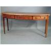Image 1 : A George III inlaid mahogany bow front ser...