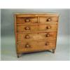Image 1 : An early Victorian mahogany chest of drawe...