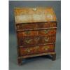 Image 1 : A George I style walnut and feather banded...