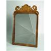 Image 1 : A walnut easel toilet mirror. 16 1/4" (41c...