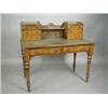 Image 1 : A late 19th century walnut and gilt finish...