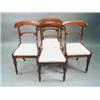 Image 1 : A set of 6 William IV mahogany dining chai...