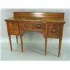Image 1 : A 19th century mahogany sideboard, (top in...
