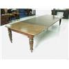 Image 1 : A William IV mahogany extending dining tab...
