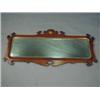 Image 1 : A Georgian style mahogany mirror, with a b...