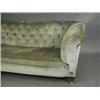 Image 1 : A large button back chesterfield settee, c...