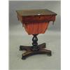 Image 1 : An early Victorian mahogany work table, th...