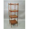 Image 1 : A George III four tier whatnot, with a sin...
