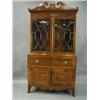 Image 1 : A late Georgian mahogany rosewood and sati...