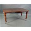 Image 1 : A Victorian mahogany extending dining tabl...