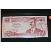 Image 1 : Iraq Banking Note with Saddam Hussien Picture