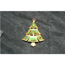 Christmas Tree Brooch
