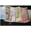 Image 1 : Lot of 10, International Money Notes various dates & conditions